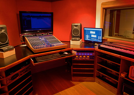 Ferlas Studio Control Room